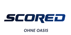 Scored logo